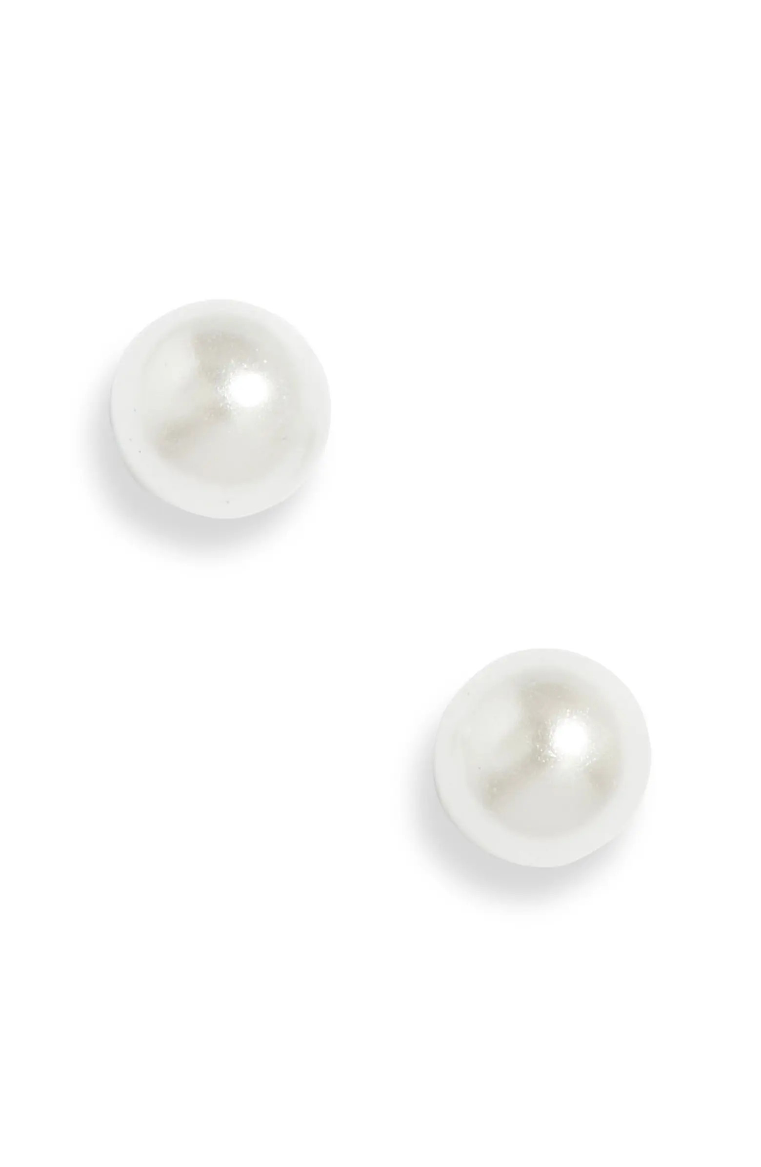 Nordstrom 3mm Imitation Pearl Stud Earrings | Nordstrom | Nordstrom