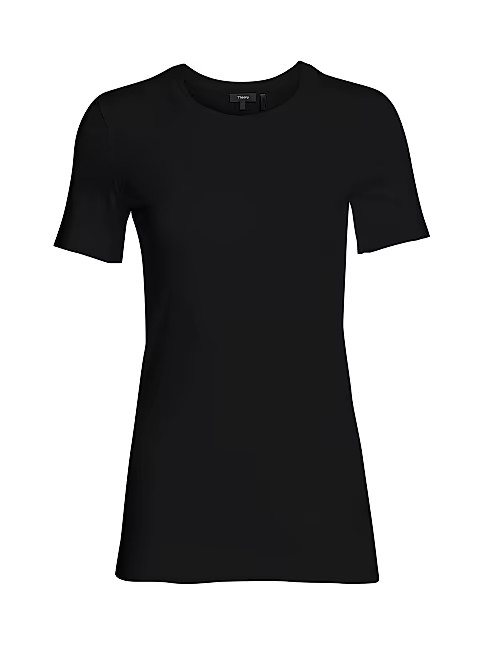 Johnna Pima Cotton Tee | Saks Fifth Avenue