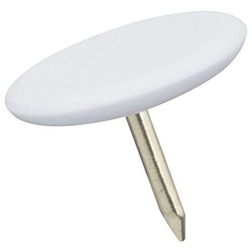 National Hardware N259-663 V2501 Thumb Tacks in White, 40 pack | Amazon (US)