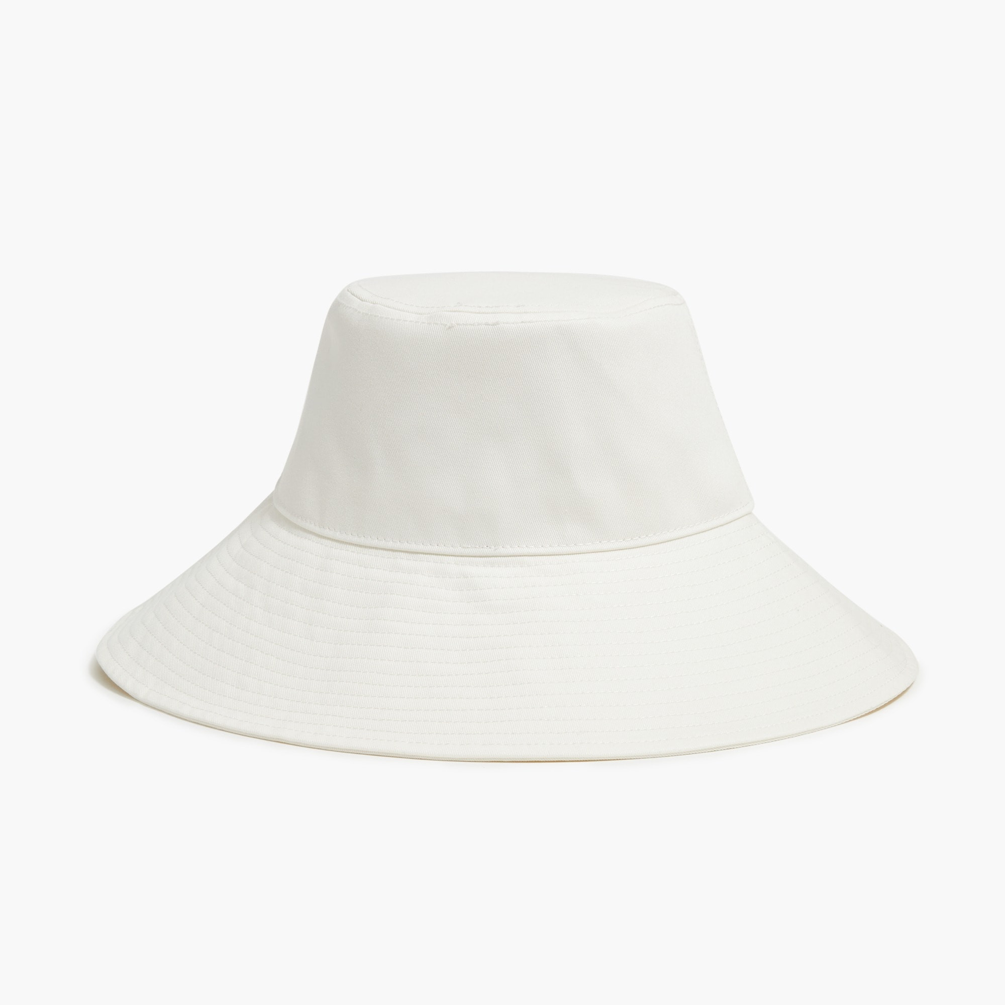 Wide-brim bucket hat | J.Crew Factory