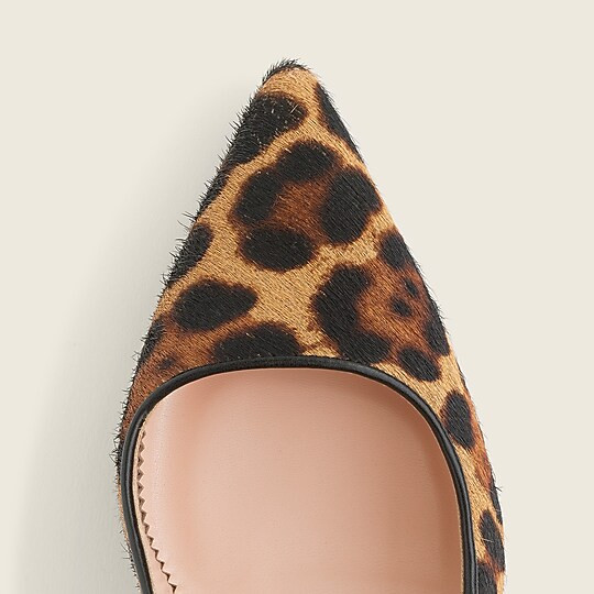 Elsie pumps in leopard calf hair | J. Crew US