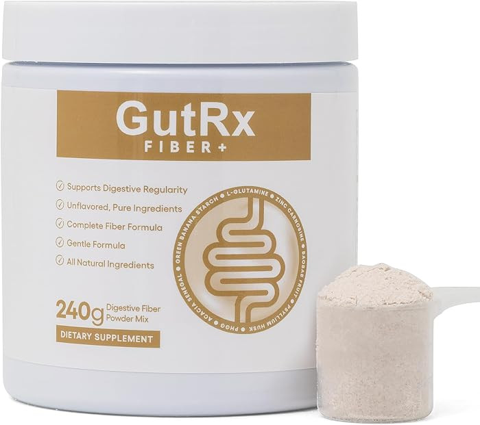 Fiber+ Prebiotic Fiber Powder \u2013 Soluble & Insoluble Fiber Blend to Support Digestive Regular... | Amazon (US)