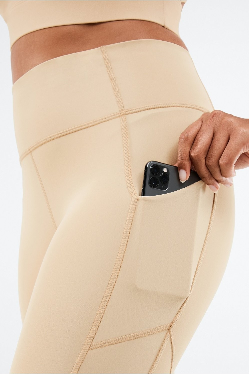 Oasis High-Waisted Pocket Capri | Fabletics