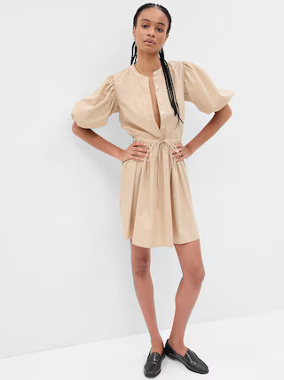 Balloon Sleeve Mini Dress | Gap (US)