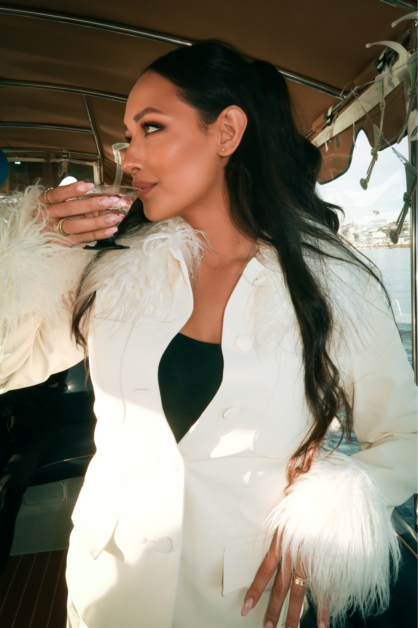 This cream two piece leather set is the definition of elevated edge. The fur collar and sleeves bring the drama while the matching skirt and jacket combo feels effortlessly chic. Wear it together for a bold moment or style each piece on its own for endless outfit options.

 #LTKStyle #LeatherSet #FauxFurFashion #CreamOutfit #ChicStyle #MatchingSet #StatementLook #VersatileStyle

#LTKSeasonal #LTKStyleTip #LTKParties