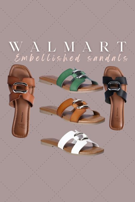New embellished sandals under $15! 

#LTKshoecrush #LTKfindsunder50 #LTKSeasonal
