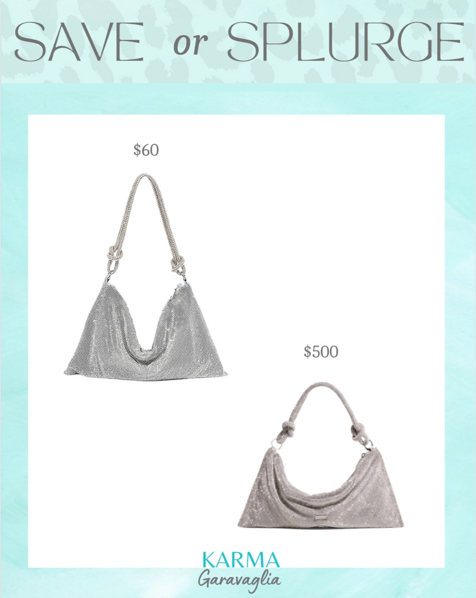 Save or Splurge, rhinestone boho bag, rhinestone purse, holiday purse, Amazon, designer inspired dupes, #designerdupes #holidayoutfit #giftsforher #nyeoutfit #giftguide gift idea, gift ideas, @amazon 

Follow me @karmagaravaglia for more fashion finds, beauty faves, lifestyle, home decor, sales and more! So glad you’re here!! XO!!

#LTKSeasonal #LTKGiftGuide #LTKHoliday