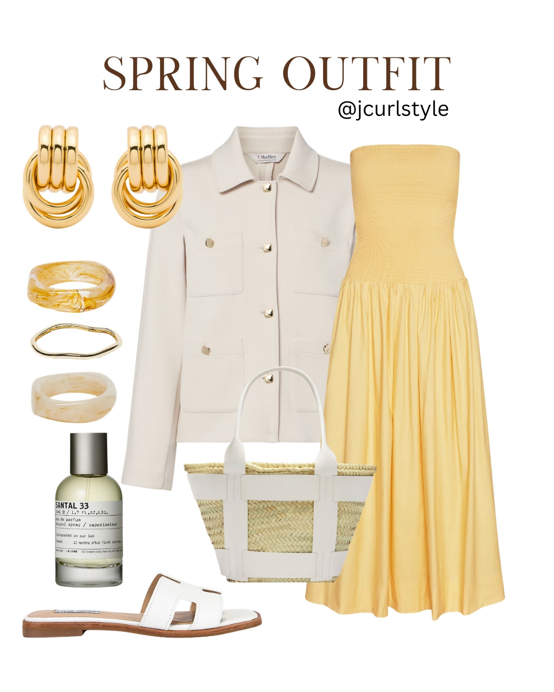 The perfect spring outfit starts with one statement piece! A flowing yellow maxi dress paired with simple white sandals and a basket bag for that effortless seasonal look.

#springoutfit #effortlessspringoutfit #springlook 

 #LTKootd #LTKSeasonal