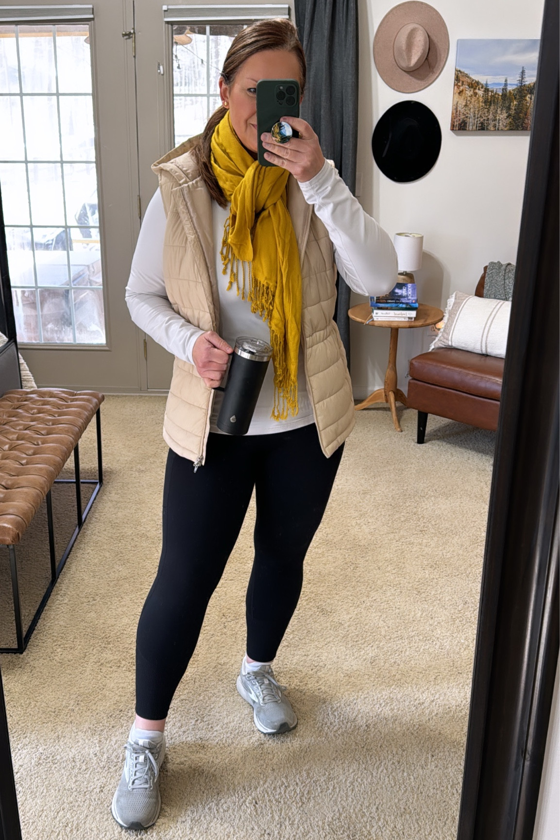 Kohls casual look. 
Scarf is old, linked same in several other colors. Lightweight and perfect for layering & transitioning into spring. Vest is out of stock, linked similar options  

#LTKSpringSale #LTKover40 #LTKmidsize