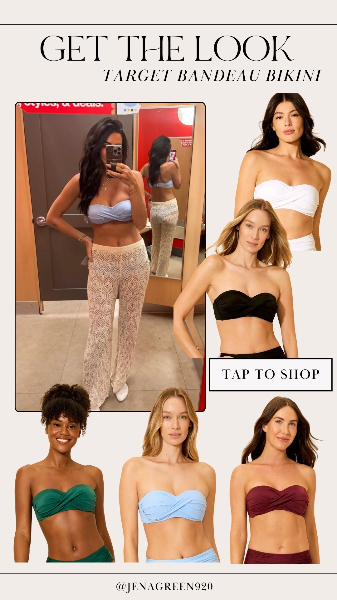 Target Bandeau Bikini | Target Swimsuit | Beach Vacation

#LTKTravel #LTKSeasonal #LTKFindsUnder50