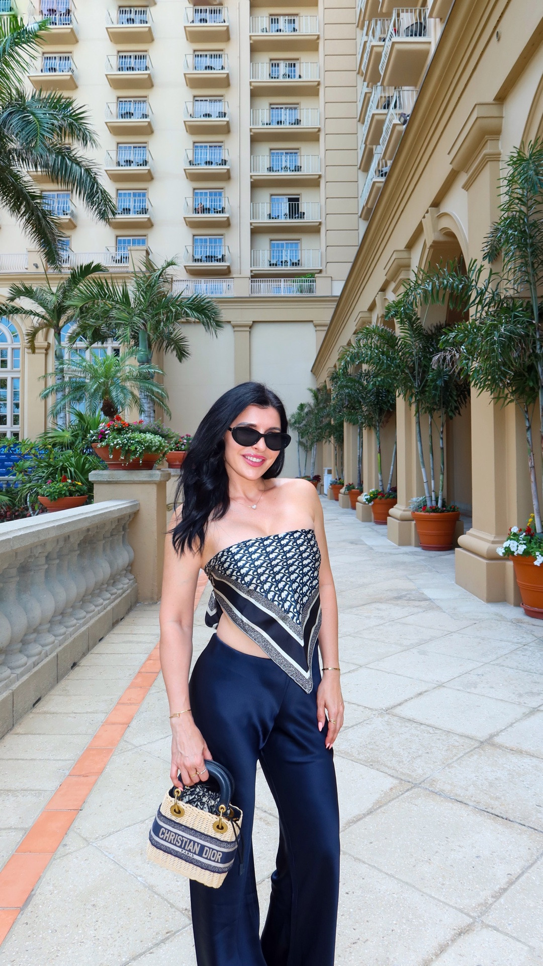 Summer Dior and silk pants outfit, vacation outfit

#LTKootd #LTKdayinmylife #LTKgrwm