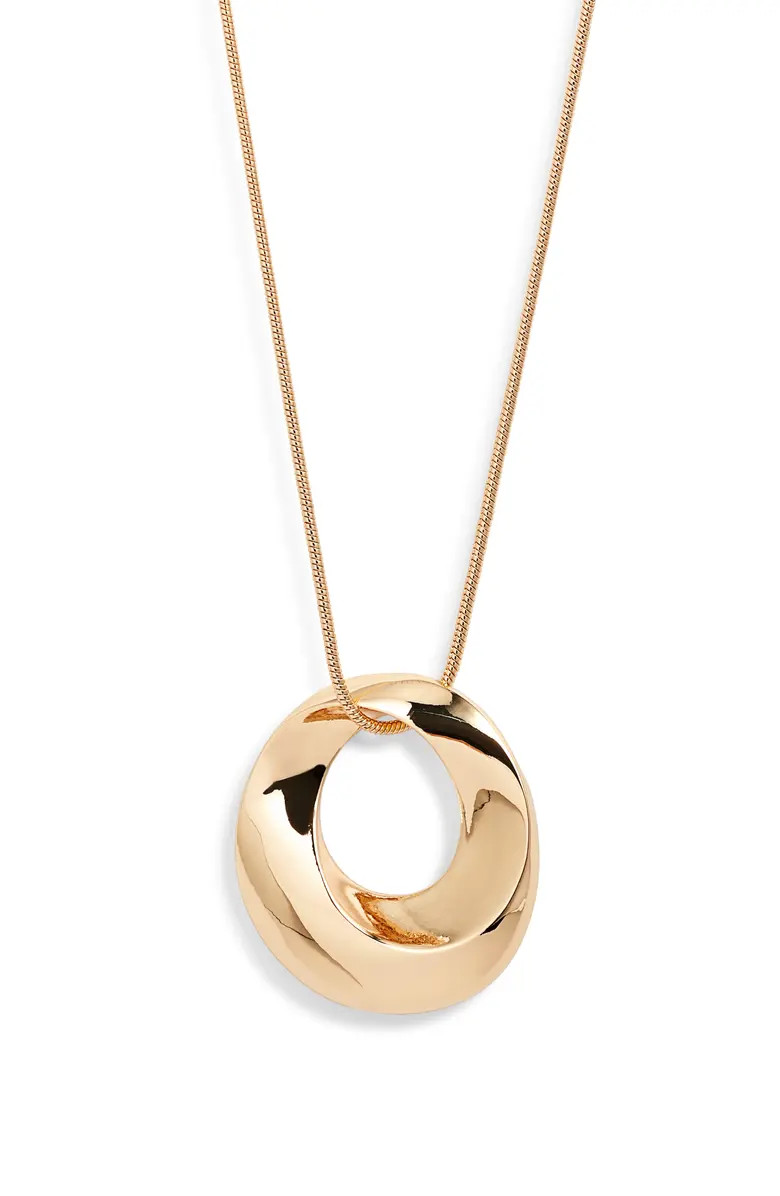 Bold Sculptural Twist Pendant Necklace | Nordstrom