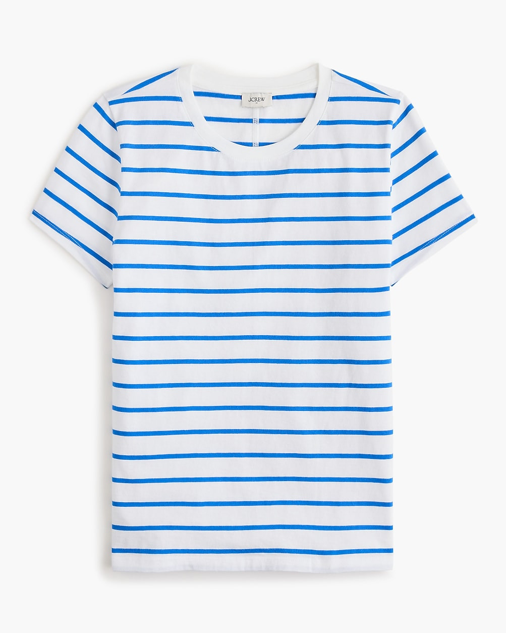 Striped jersey crewneck tee | J.Crew Factory