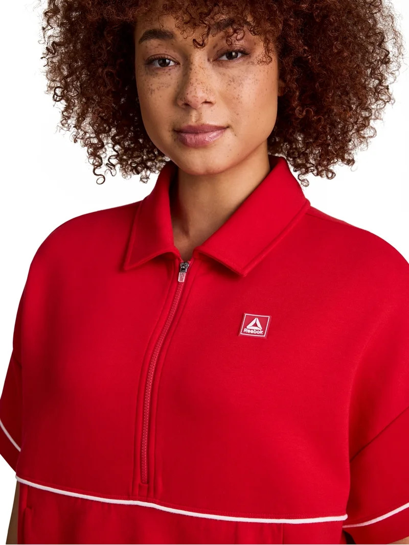 Reebok Women's and Women's Plus Team Player Short Sleeve Oversize Pullover, Sizes XS-4X | Walmart (US)