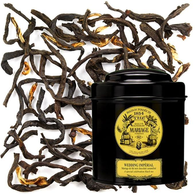 MARIAGE FRERES. Wedding Imperial Tea, 100g Loose Tea, in a Tin Caddy (1 Pack) Seller Product Id M... | Amazon (US)