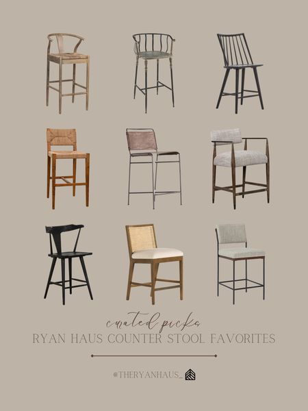 You guys have been loving our new rustic counter stools as much as us! I’ve rounded up some of my other favorites from Kathy Kuo Home! How beautiful is this French country iron style! 😍

#LTKhome #LTKstyletip