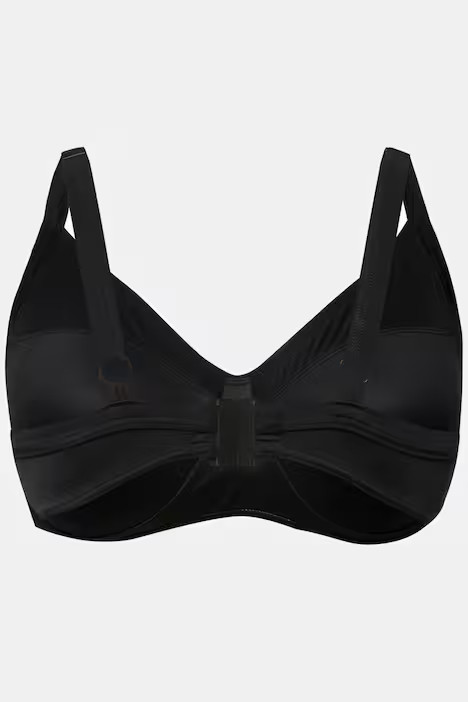 Bikini-Top, Drapierung, Softcups, Träger verstellbar | Happy Size - DE