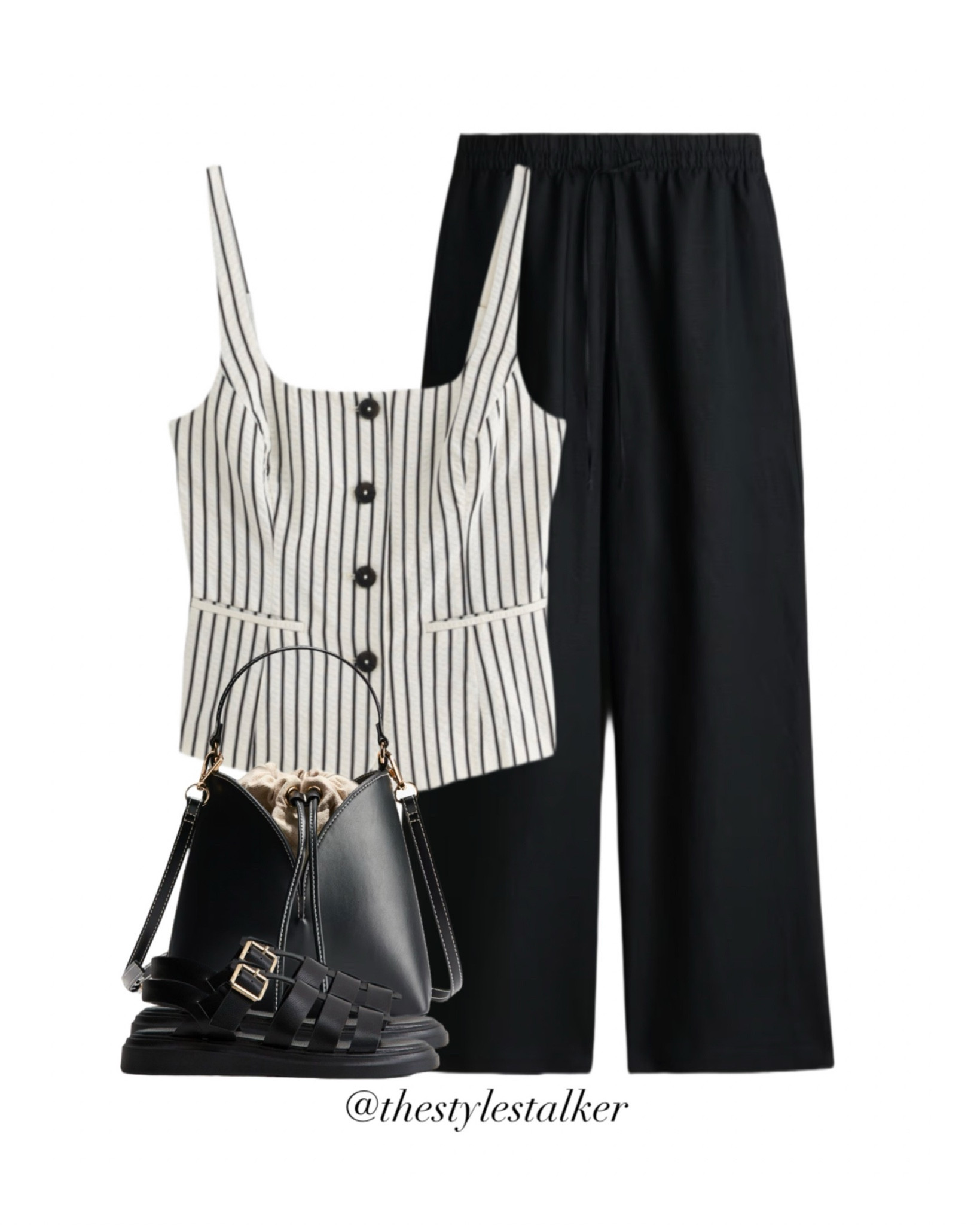 Easy put together outfit of the day 🖤

#LTKspring #LTKuk