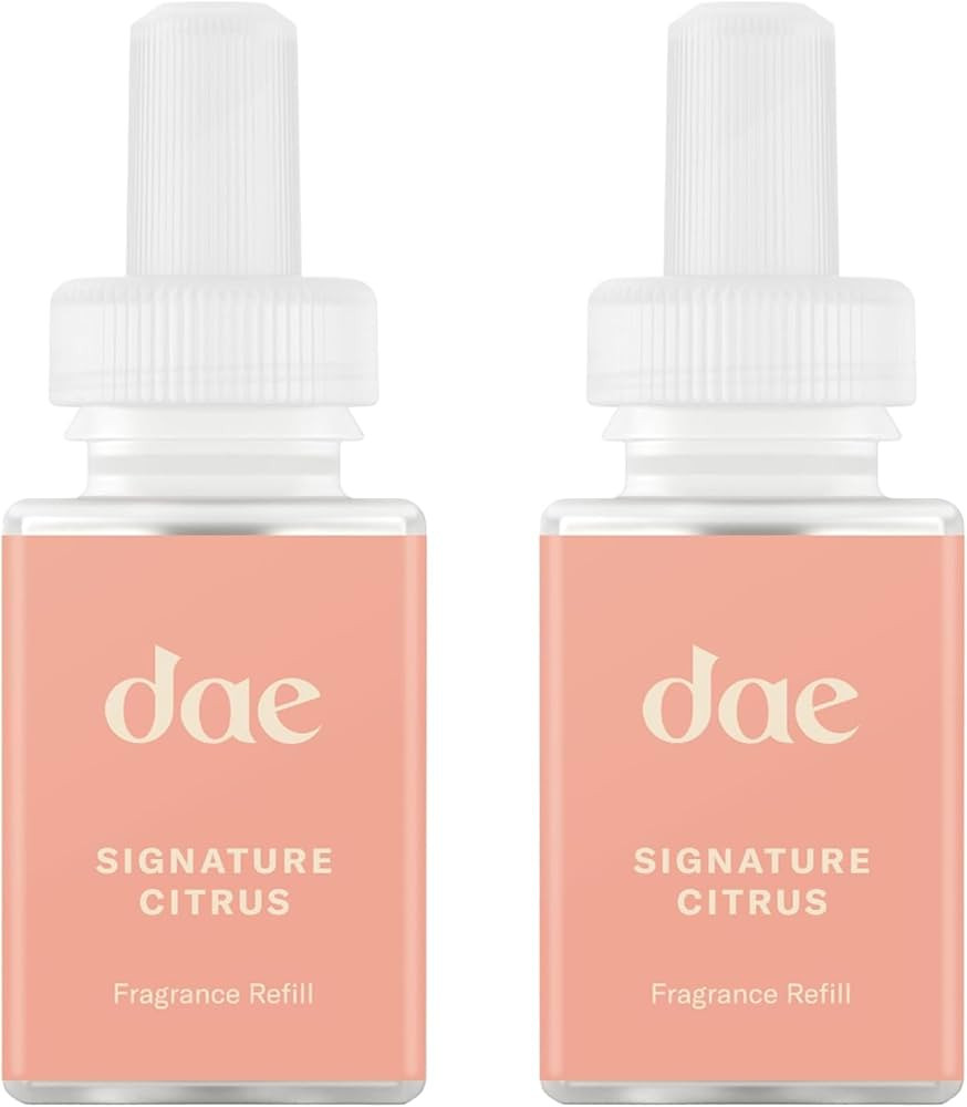 Pura & dae Fragrance Refill Smart Home Air Diffuser 2 Pack Signature Citrus | Amazon (US)