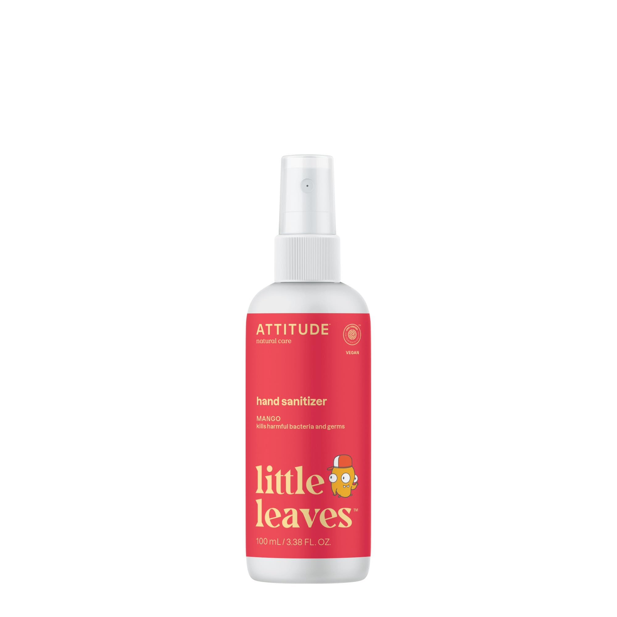ATTITUDE Hand Sanitizer Spray for Kids & Adults, EWG Verified, Travel Size, Dermatologically Test... | Amazon (US)