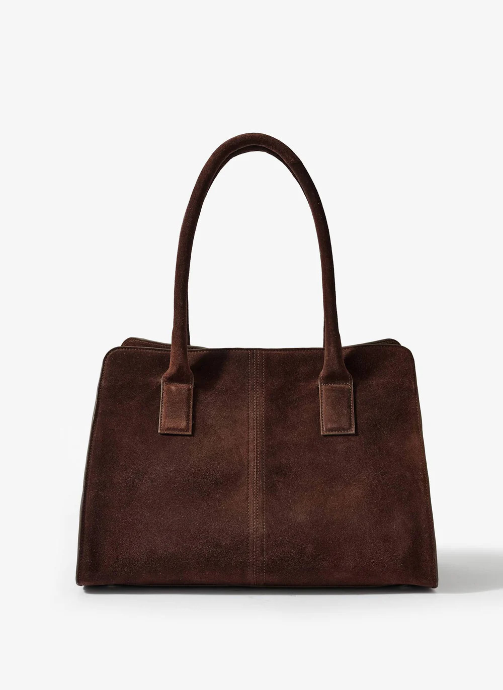Rue Brown Suede Tote Bag | Mint Velvet