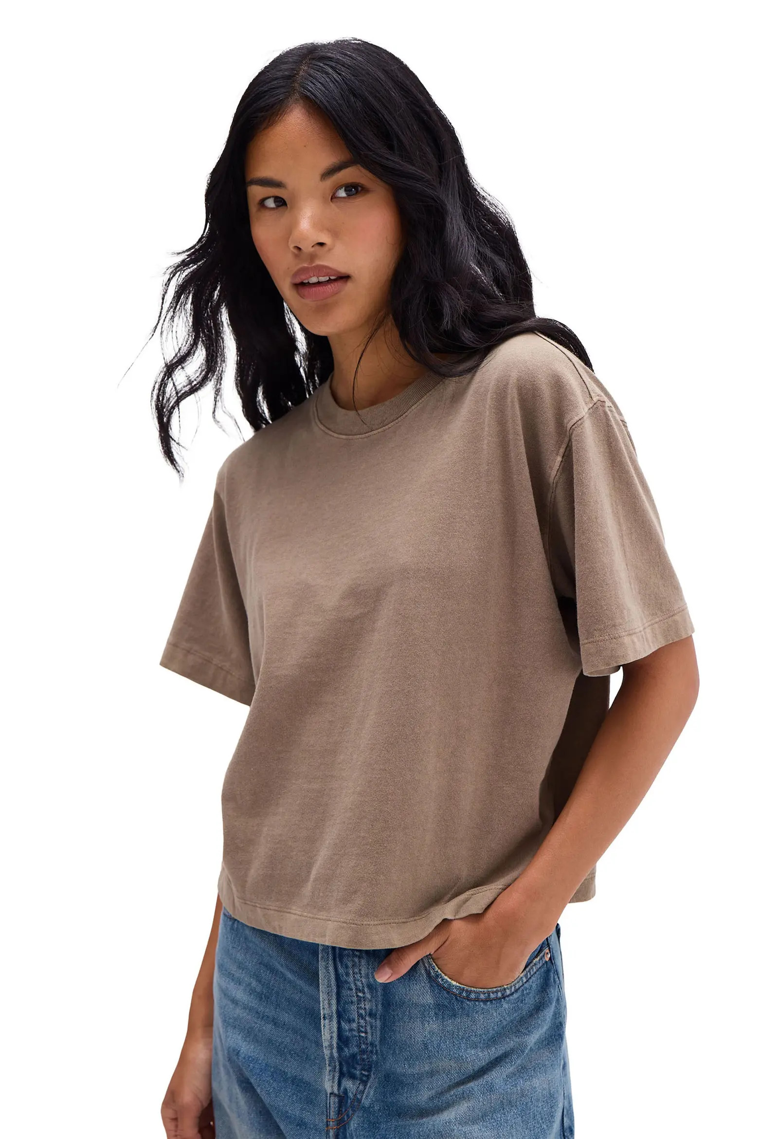 Richer Poorer The Relaxed Crop Tee (Women) | Nordstrom | Nordstrom