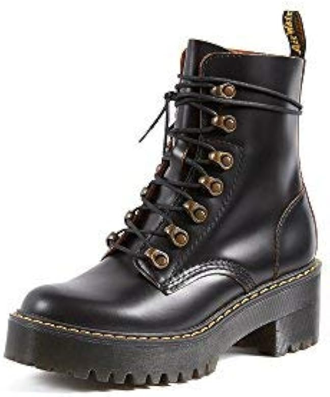Dr. Martens Women's Leona 7 Hook Boots | Amazon (US)