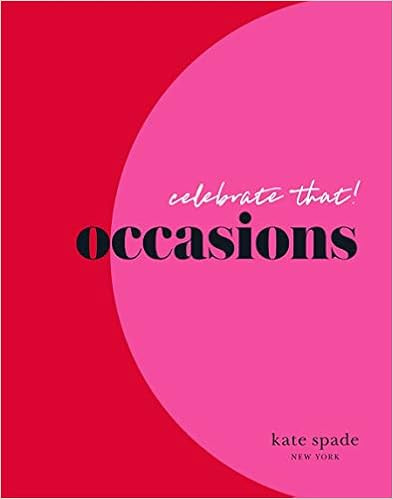 kate spade new york celebrate that!: occasions    Hardcover – March 22, 2022 | Amazon (US)