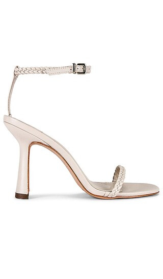 House of Harlow 1960 x REVOLVE Braided Ankle Strap Heel in Ivory. - size 9 (also in 10) | Revolve Clothing (Global)