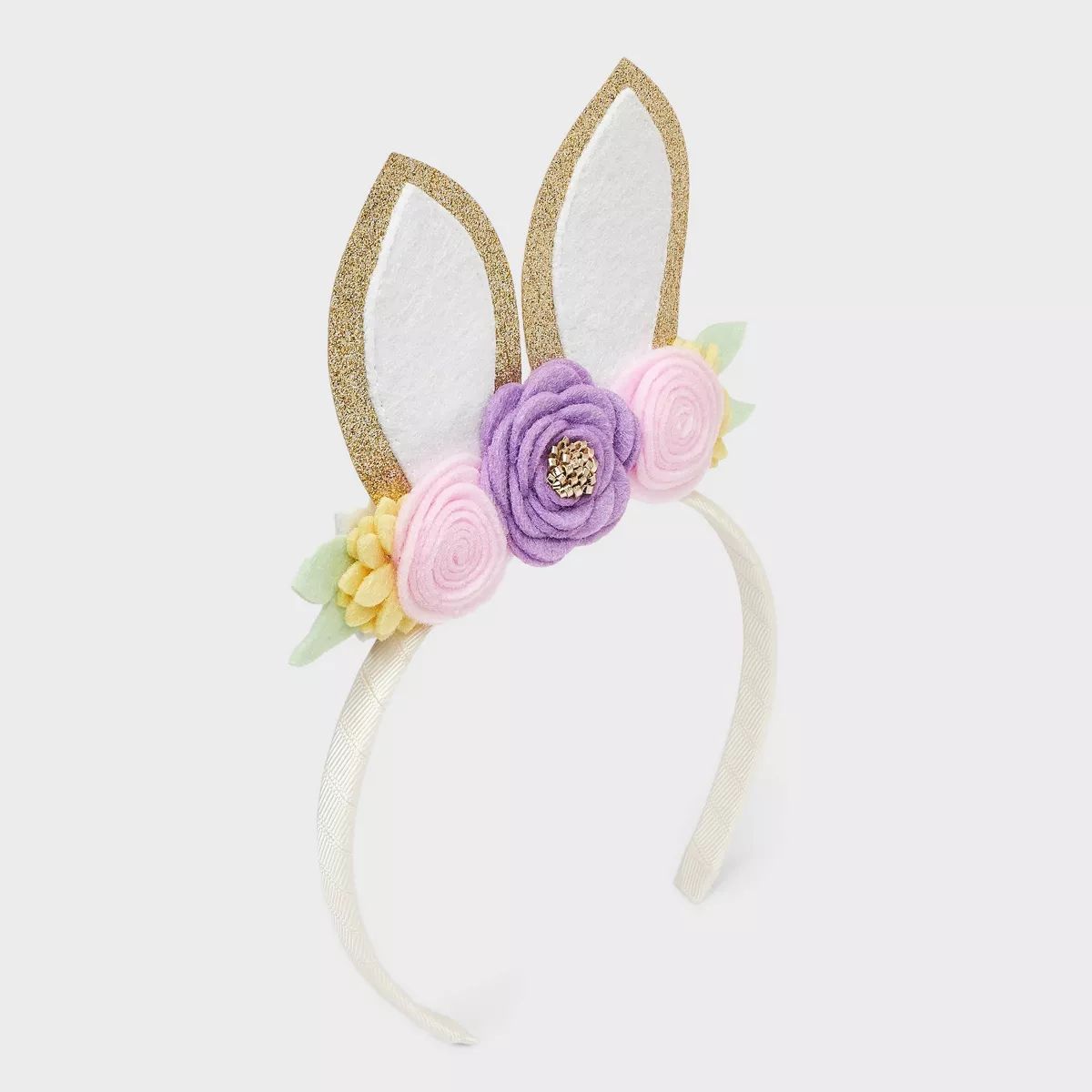 Toddler Girls' Bunny Ear Headband - Cat & Jack™ White | Target