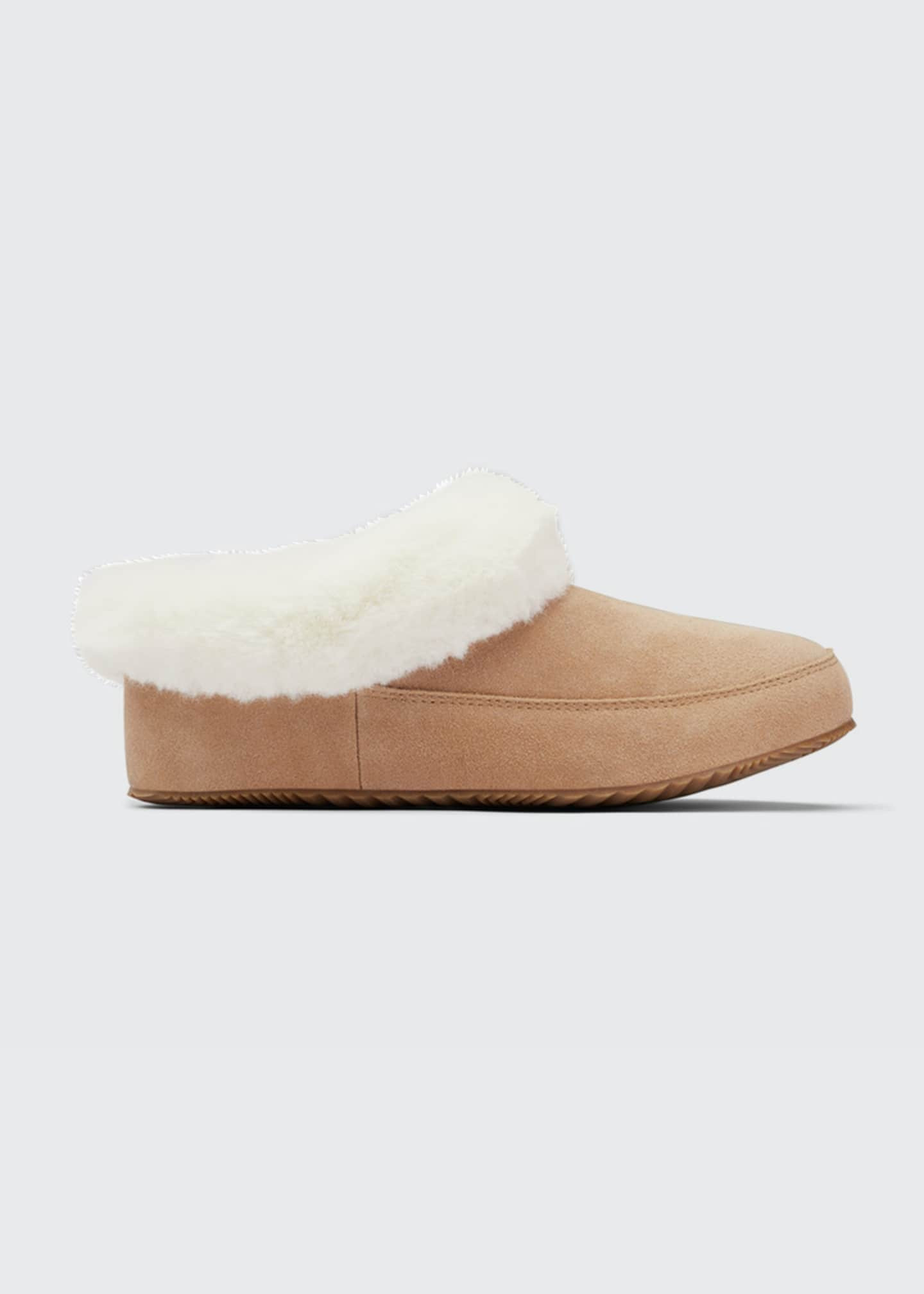 Sorel Go Coffee Run Suede Slippers | Bergdorf Goodman