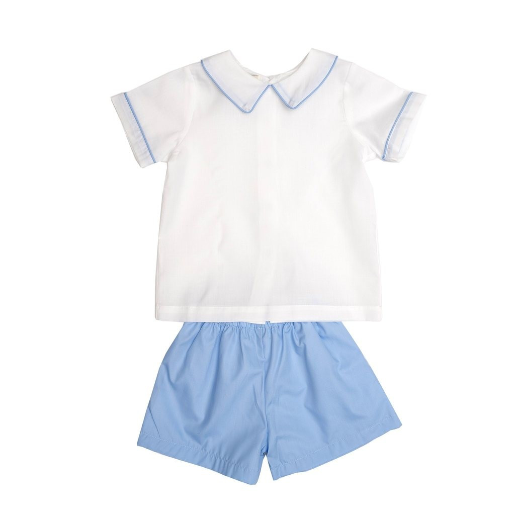 Henry Blue Short Set | The Oaks Apparel Company