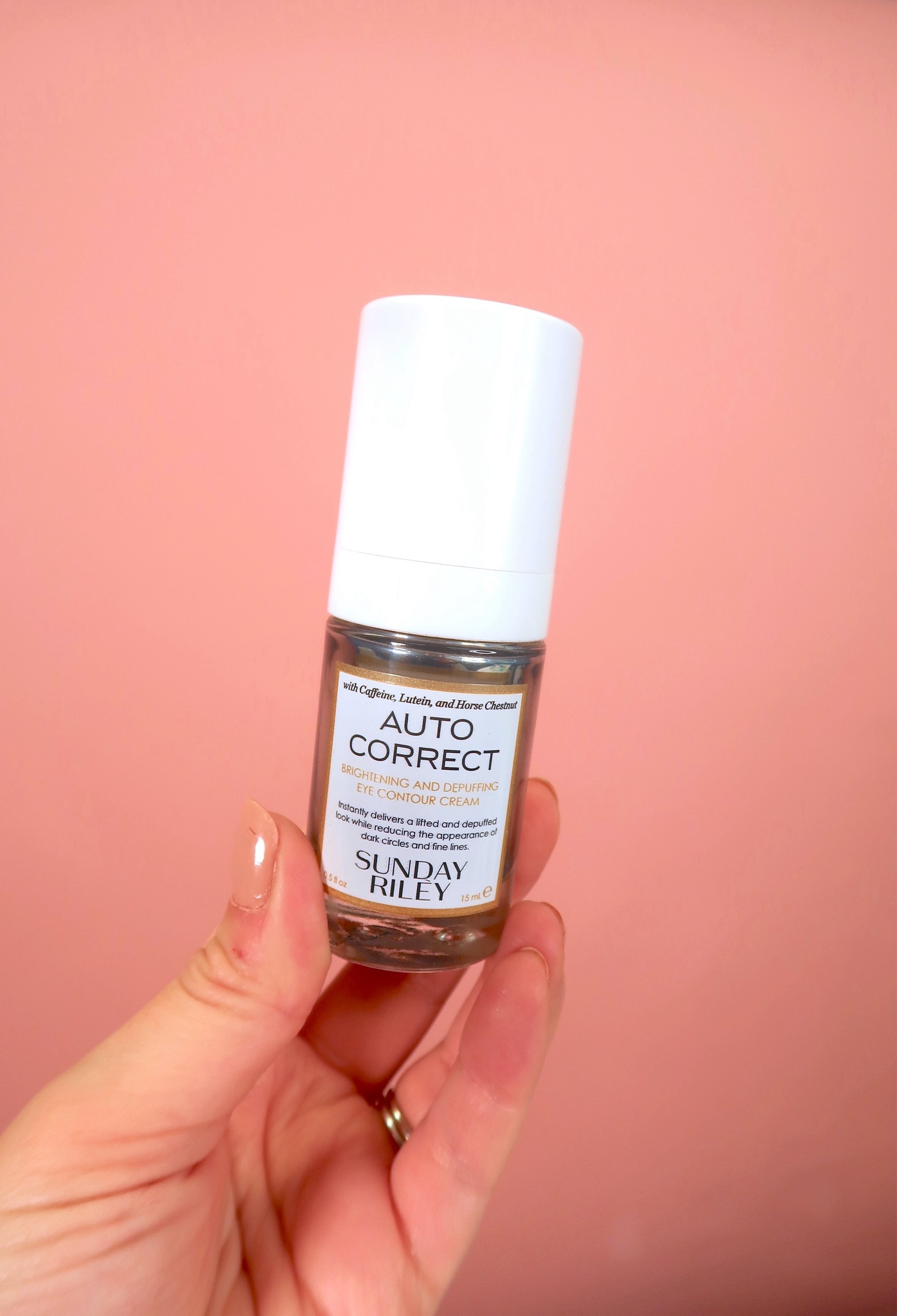 I love the Sunday Riley Auto Correct Eye Cream! It’s easy to apply with the pump and the texture is very smooth and lightweight. Check out more of my favorite skincare products in my recent blog post on Keep Calm and Chiffon.

#LTKBeauty