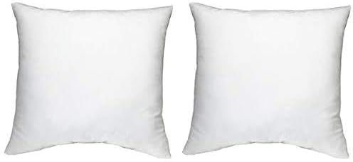 IZO Home Goods Outdoor Decorative Throw Pillow Inserts (18"x18", 2 Pack) | Amazon (US)