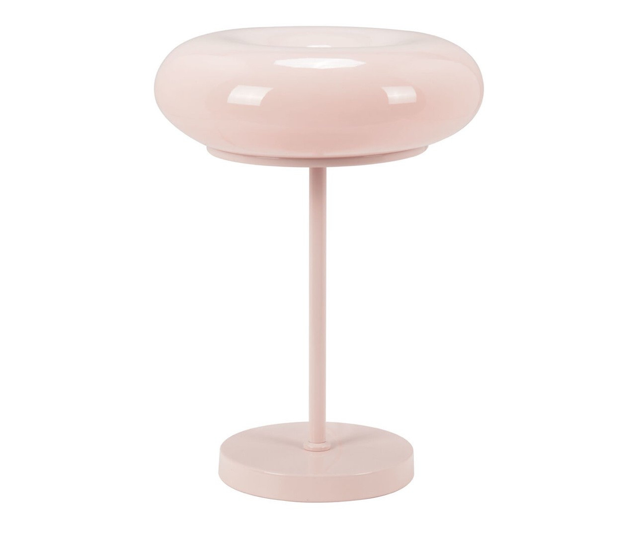 Sophia Blush Metal and Glass Donut Retro Table Lamp

#LTKHome
