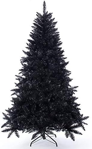 Artificial Christmas Tree Classic Xmas Pine Tree with Solid Metal Stand 5/6/7 FT Unlit | Amazon (US)