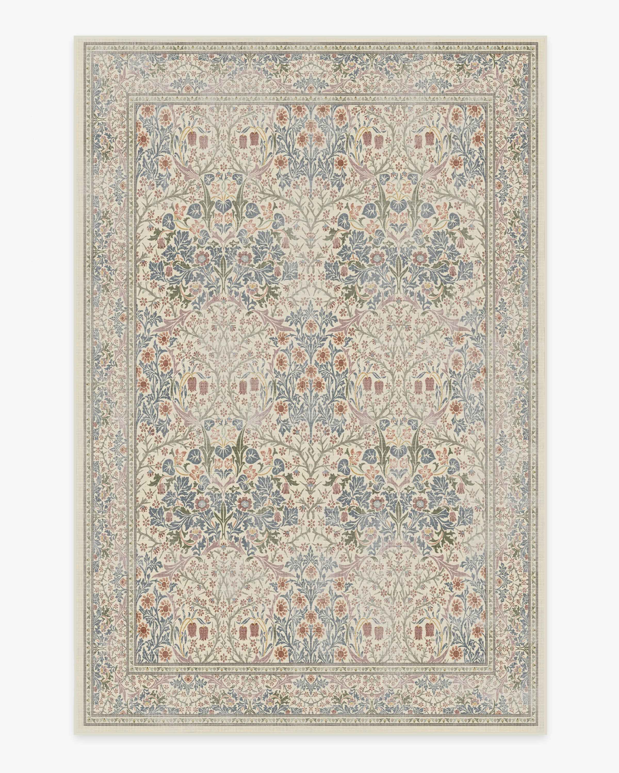 Morris & Co. Blackthorn Ivory Rug | Ruggable