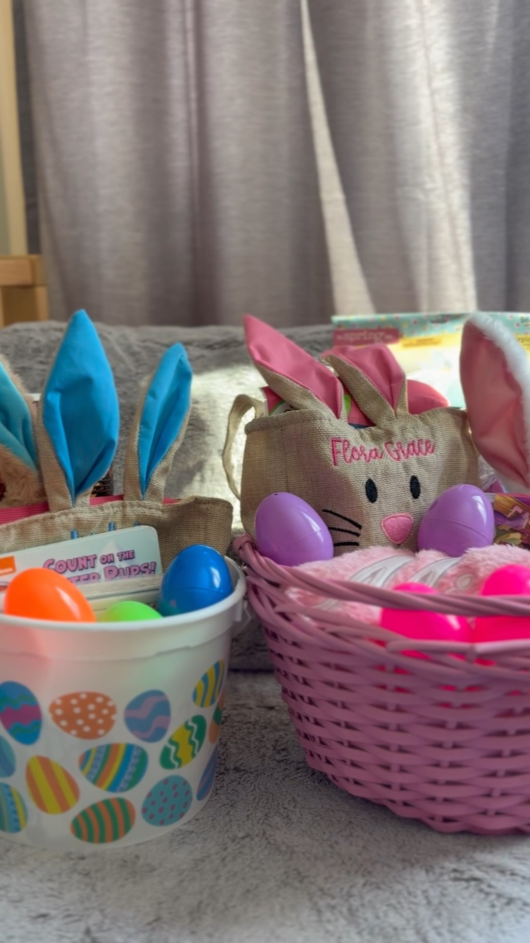 Make Easter baskets with me for my 3 yr old boy and 2 year old girl! 🧺🐣

#LTKdayinmylife #LTKKids #LTKmomlife