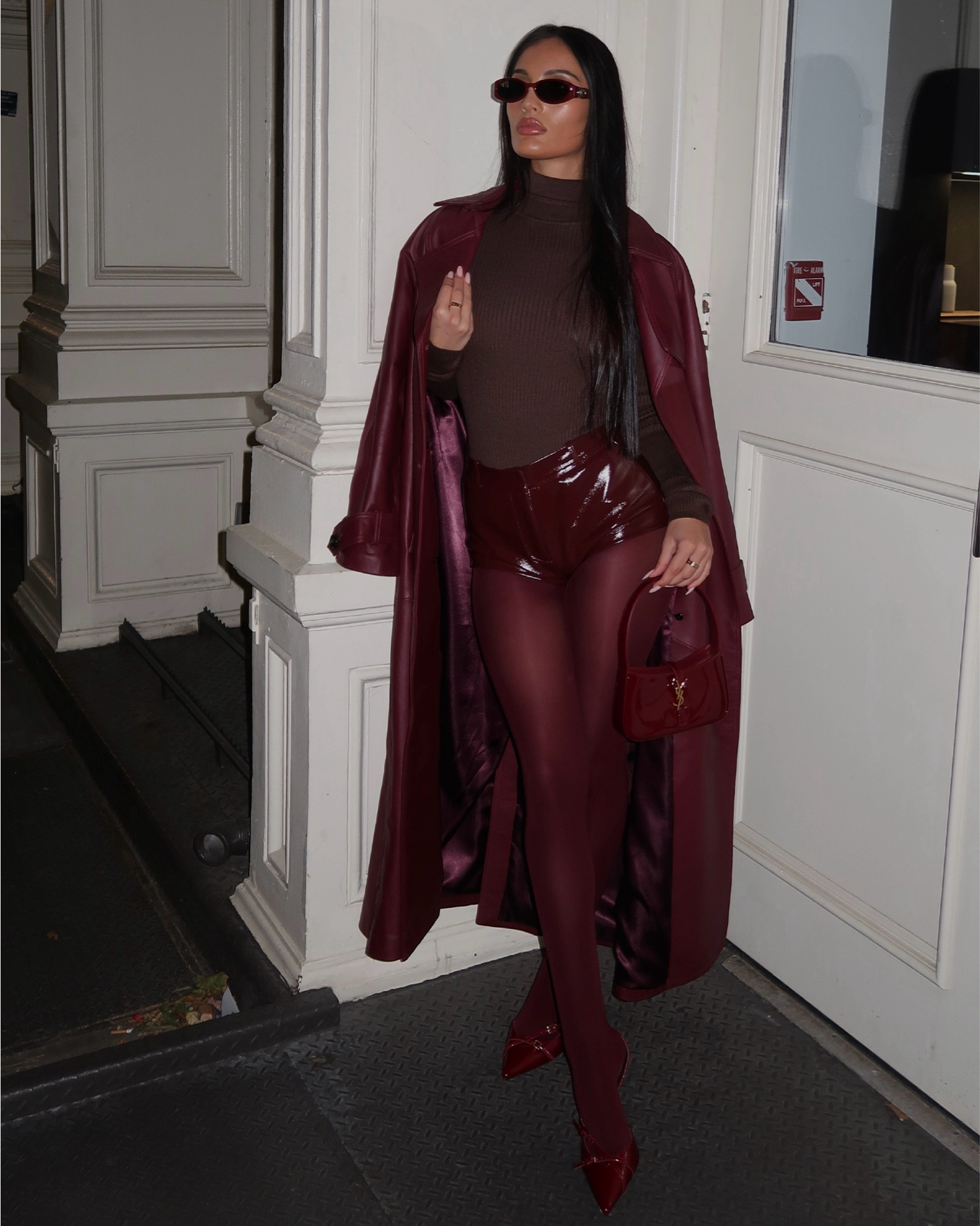 A monochromatic look 🍇