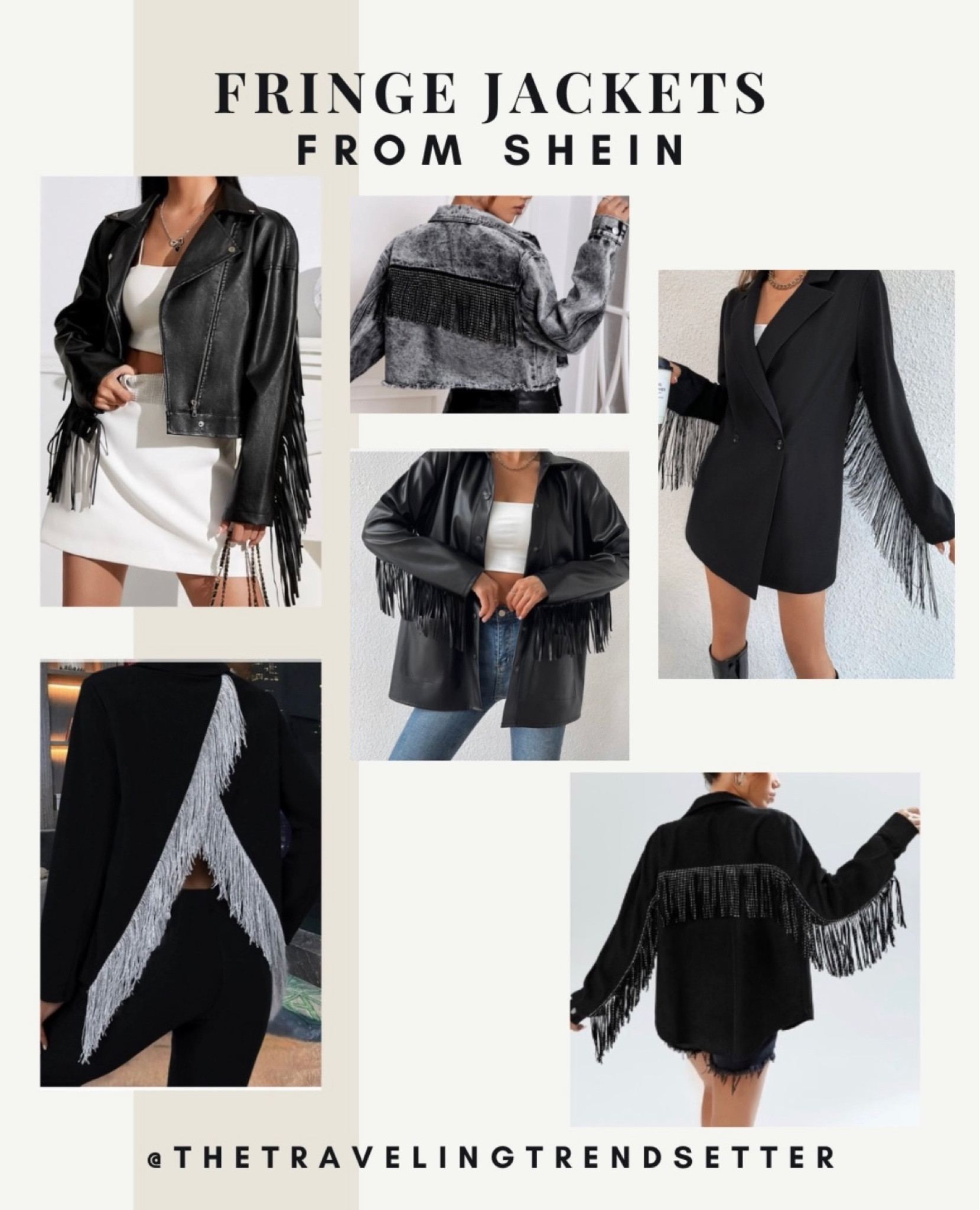 Fringe jackets, western style, thanksgiving look, holiday outfit, black blazer, fringe jacket, holiday gift, gifts for her 

#LTKunder100 #LTKSeasonal #LTKHoliday