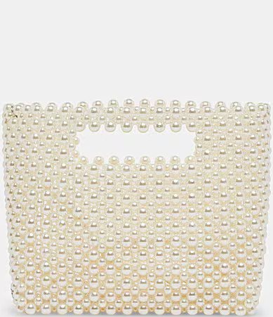 Dolce Vita Linzy Pearl Square Clutch - Pearl | Dillard's