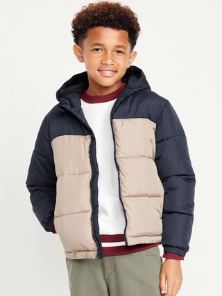 Water-Resistant Quilted Puffer Jacket for Boys | Old Navy | Old Navy (CA)