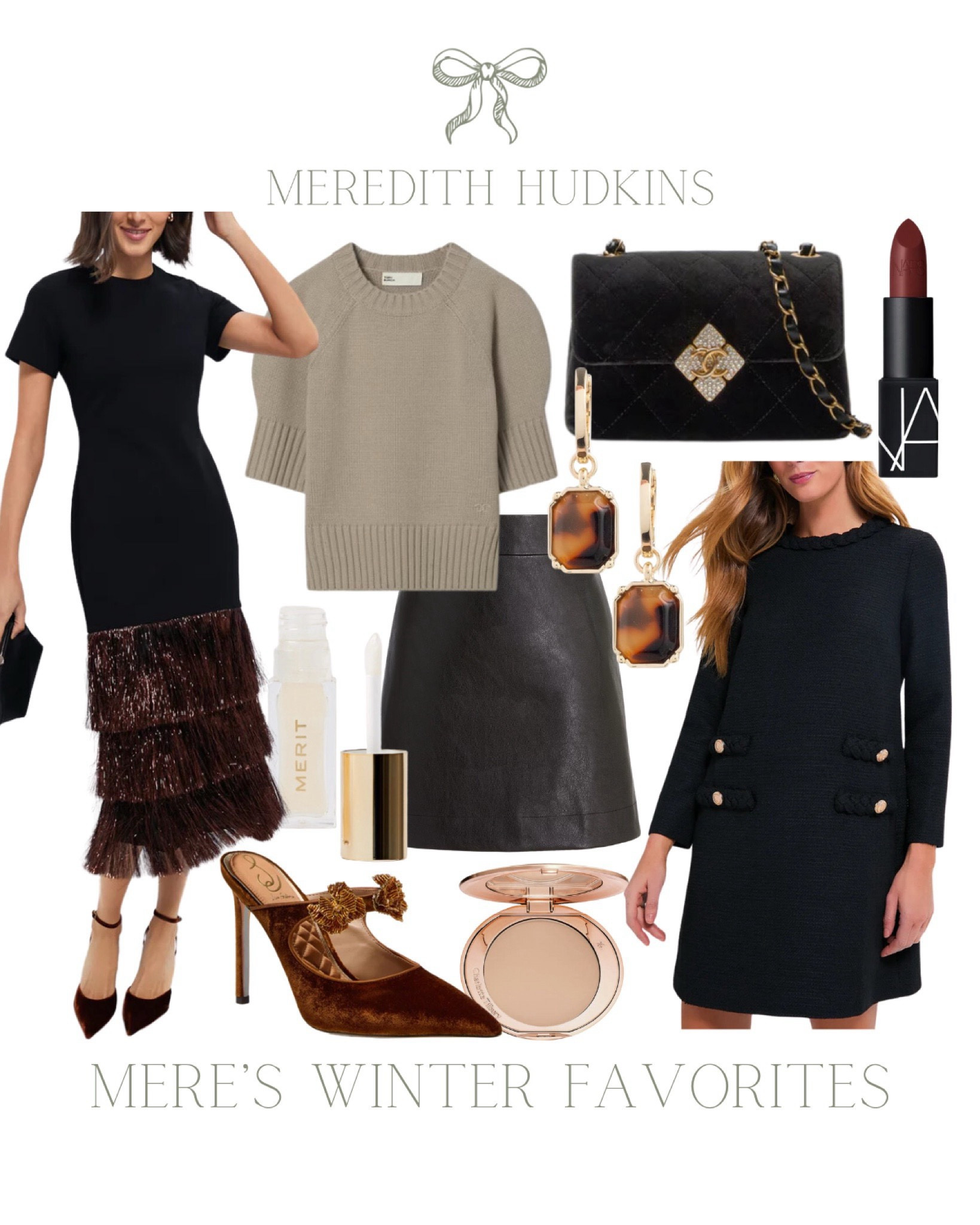 Julie Vos, Meredith Hudkins preppy style classic style holiday fashion holiday outfit holiday dress wedding guest dress Christmas dress Thanksgiving dress Tuckernuck, women’s jeans, women’s denim, J.Crew, J.Crew, factory, Sam Edelman, white blouse, Tory Burch Hill house black blouse, Anthropologie jewelry

#LTKBeauty #LTKStyleTip #LTKFindsUnder50