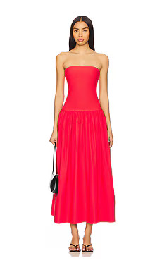 Cara Cara Glasbury Dress in Watermelon from Revolve.com | Revolve Clothing (Global)