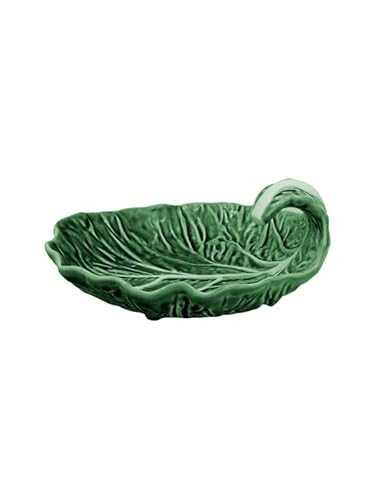 Bordallo Pinheiro Cabbage Leaf with Curvature 7" Green Platter, Set of 2 | Amazon (US)