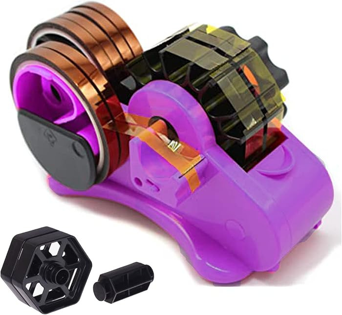 Purple Heat Tape Dispenser - Sublimation, Multiple Roll Cut Heat Tape Dispenser 1" & 3" Core Doub... | Amazon (US)