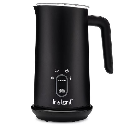 Instant Pot 4-in-1 Milk Frother + Steamer - Black: Instant Pot Electric Frother for Coffee, 10oz ... | Target