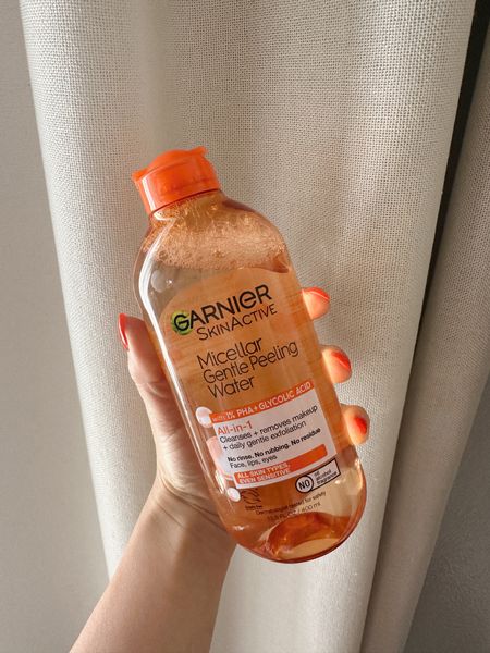 Slightly obsessed with my Garnier Micellar Gently Cleansing water! I’m giving this one a try because it has Glycolic Acid. 
Target, Target Beauty, Target finds, Garnier

#LTKFindsUnder50 #LTKStyleTip #LTKBeauty