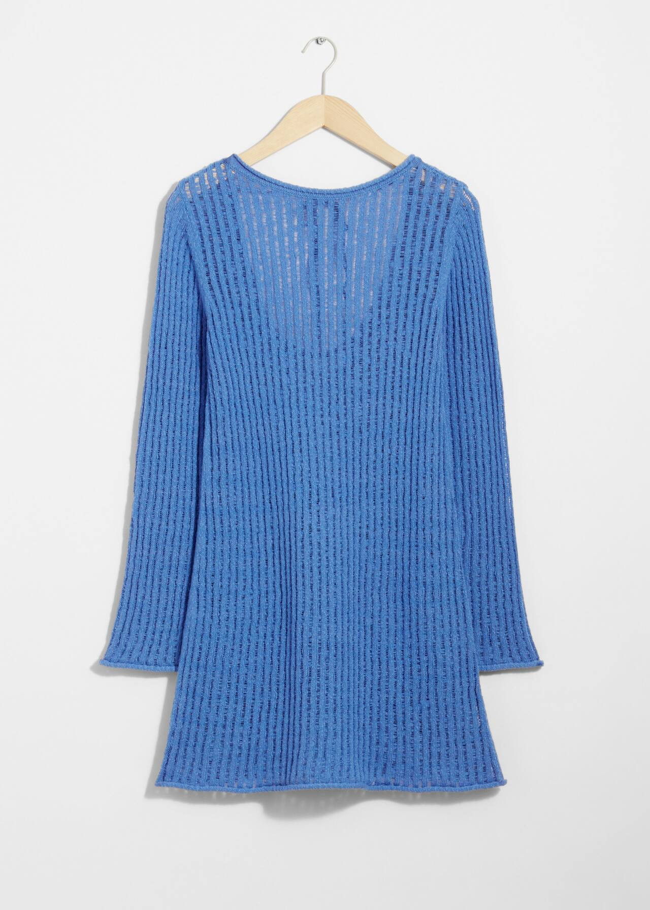 Minikleid aus Rippstrick - Blau - & Other Stories DE | & Other Stories EU