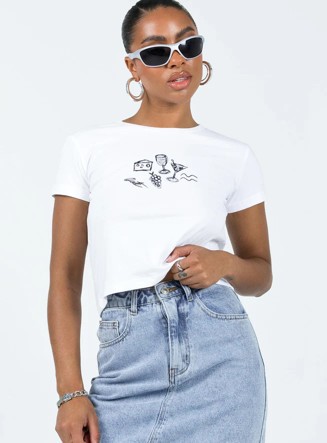 Better Together Tee White | Princess Polly US
